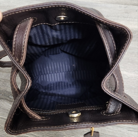 Vintage Coach Sonoma Drawstring Leather Crossbody Bag - Picture 11 of 13